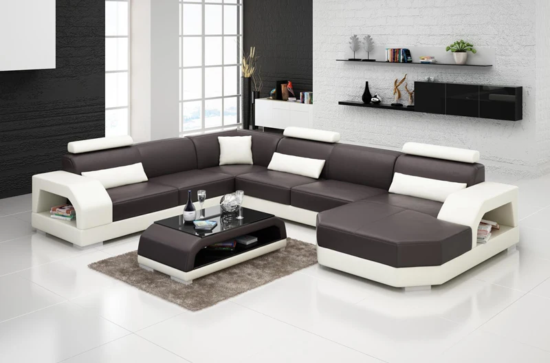 G8001-Dark Brown+Off White1