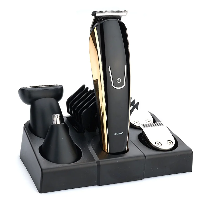 5 in 1 men grooming set usb rechargeable hair clipper and trimmer (1)