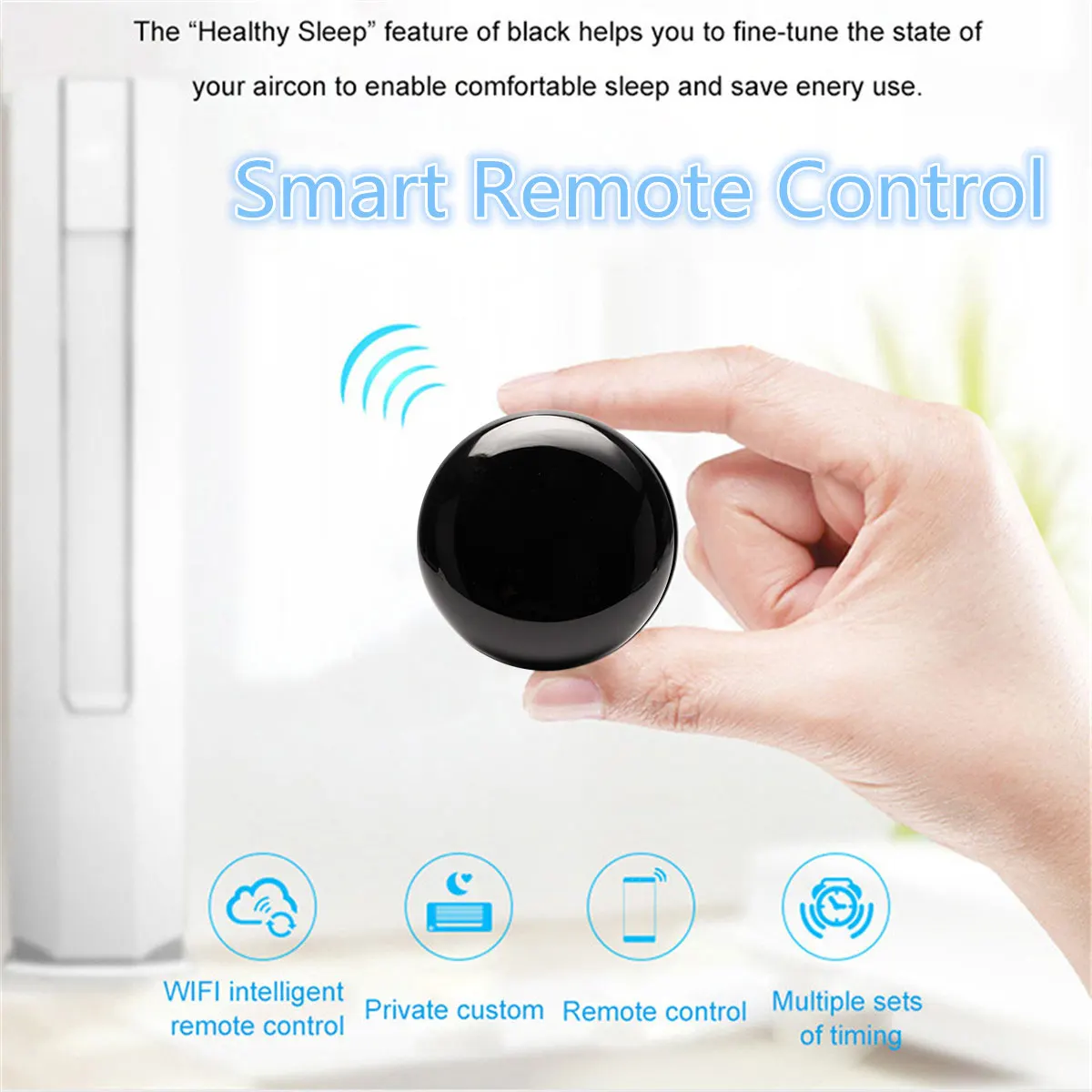 

Mini IR Romote Controller Smart Home WiFi For Alexa Google Assistant iOS Android