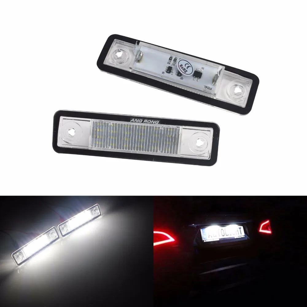 ANGRONG 2x LED Licence Number Plate Light (CA233) For Opel Vauxhall