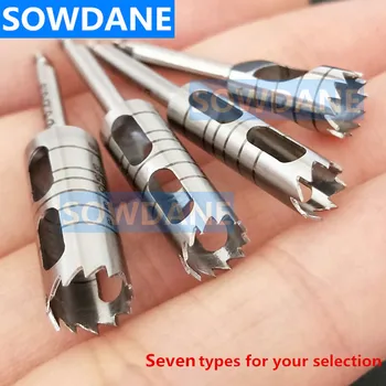 1 Piece Dental Implant Bone Terphine Bur Stainless Steel Dental Surgical Implant Instrument Disinfection Holder Autoclavable new 16 hole dental scaler tip disinfection box dental stainless steel working tip holder box dental instrument multifunction