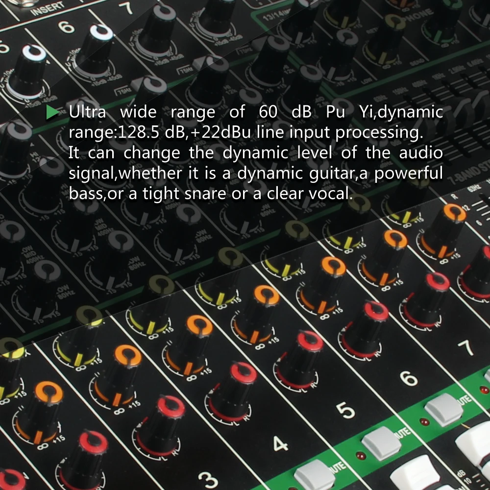 XTUGA MRV122FX 12Channel Audio mixer sound board