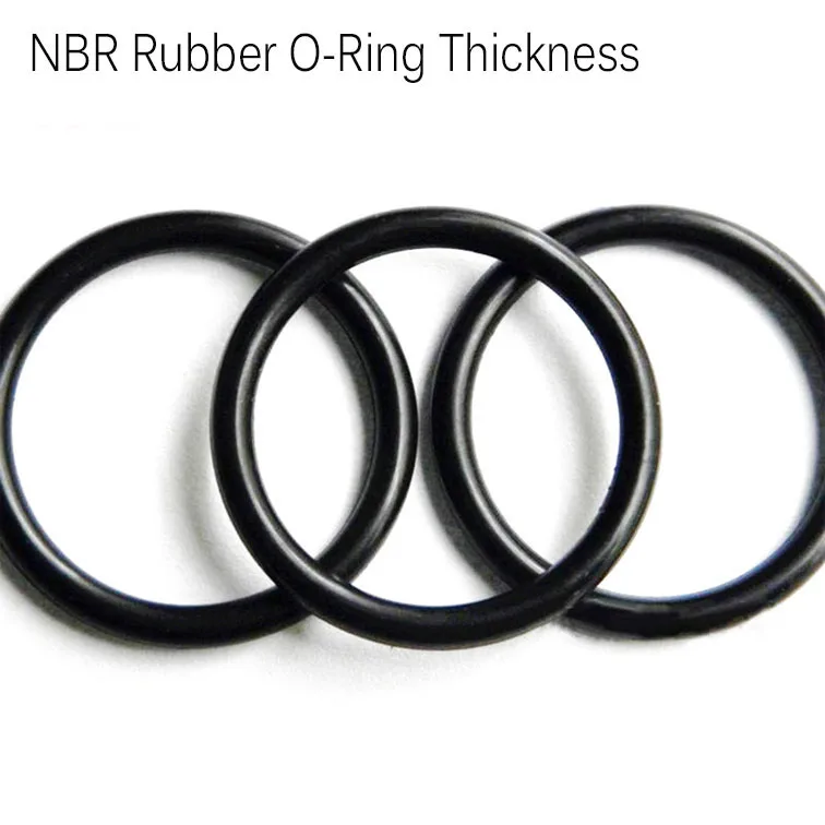 NBR Rubber 70A Metric Seals Gaskets OD O-Rings Nitrile 22mm Outer Diameter 