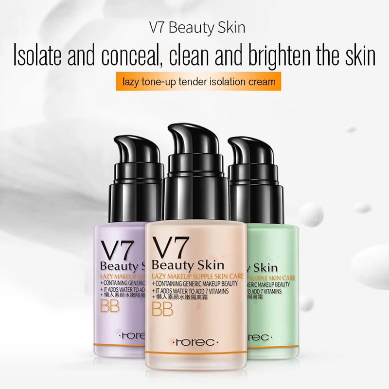 ROREC увлажняющий грунтовка для лица макияж BBCream мгновенный пор ластик гладкая кожа