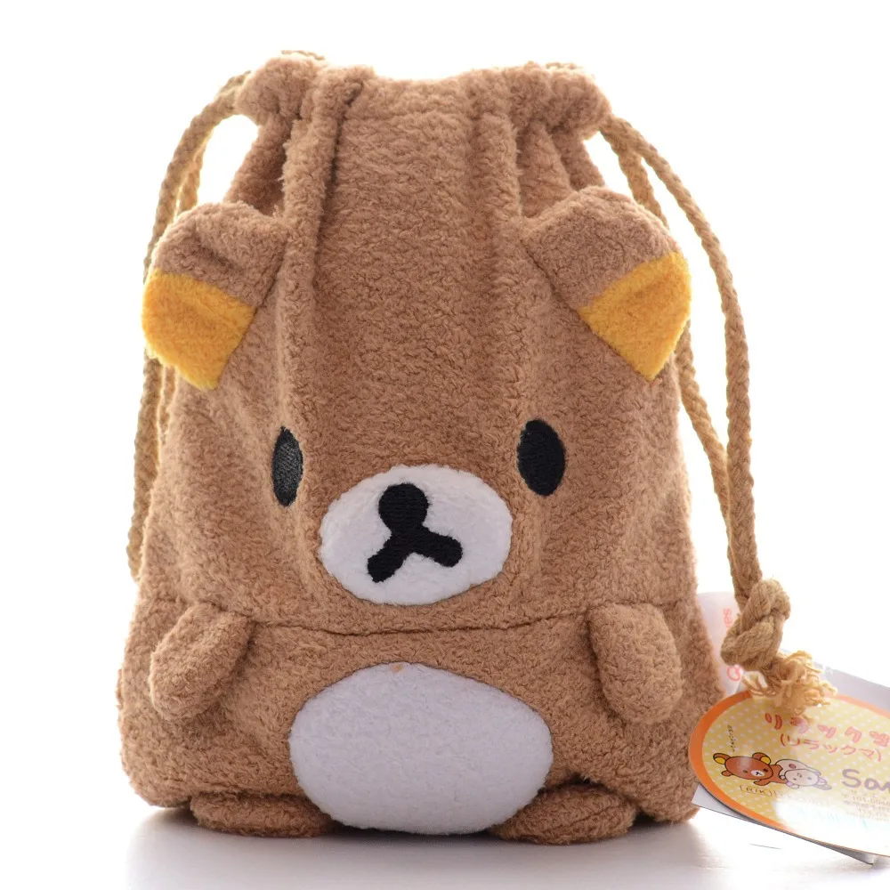 Buy Soft Plush Rilakkuma Teddy Bear Yellow Drawstring Bags Girls Sundries Bags Buy Soft Plush Rilakkuma Teddy Bear Yellow Drawstring Bags Girls Sundries Bags