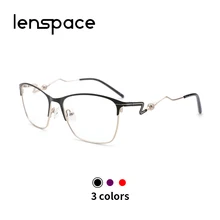 Metal Glasses Frame Brand Designer Cat Eye Glasses Women Optical Prescription Glasses Retro Myopia Eyewear Professional Eyewear