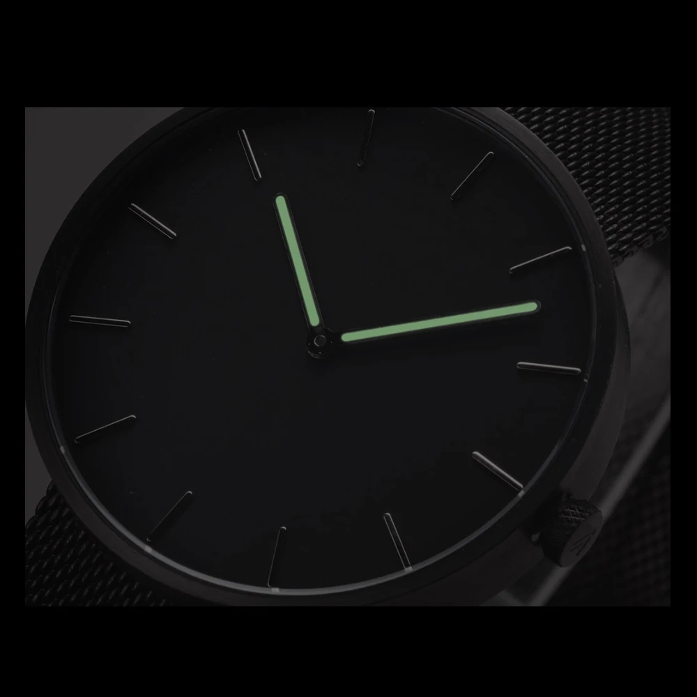 Xiaomi TwentySeventeen Аналоговые кварцевые наручные часы 39 мм светящиеся 3 АТМ водонепроницаемые Модные Элегантные Роскошные часы для мужчин и женщин