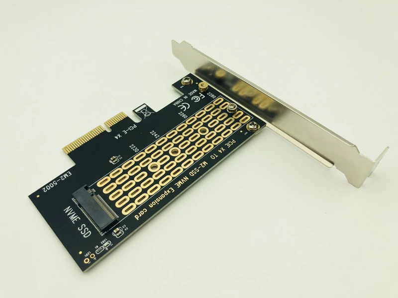 PCI-E PCI Express 3,0X4 для M.2 NVMe M ключ NGFF SSD PCIE M2 переходная карта адаптер Поддержка 2230 2242 2260 2280 Размеры