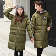 Мужская куртка любителей моды с капюшоном кожаные украшения длинный теплый мягкий A209-W560-P100