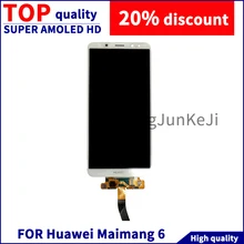 For Huawei Maimang 6 LCD Display Touch Screen Digitizer Assembly 100% Test with Free Tools White Mobile Screen For Huawei Maimang 6 LCD Display Touch Screen Digitizer Assembly 100% Test with Free Tools White Mobile Screen