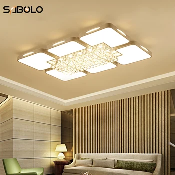 

LED Ceiling Lamp For Living Room Bedroom Ceiling Lights Modern Ceiling Lamp Remote Control Dimmable Home LED Ceiling Lighting