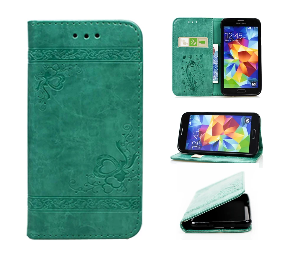 Embossed Wallet Case For Samsung Galaxy S7 G930FD Leather Flip Cover for 7S G930F SM-G930f Mobile Phone Shell | Мобильные телефоны
