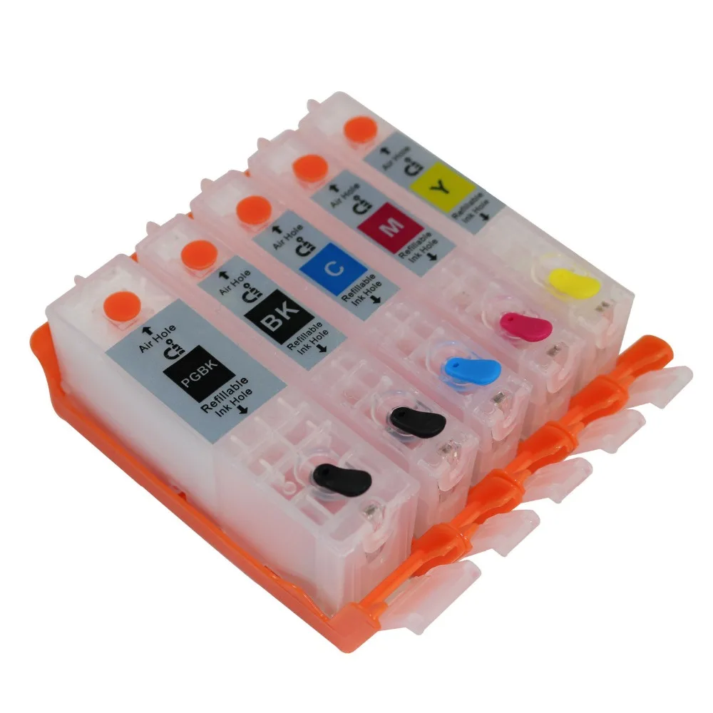 

CEYE Refillable Ink Cartridge for CANON IP7220 MG5420 MG5422 MG5520 MG5522 MG5620 MG6420 MG6620 IX6820 MX722 MX922 PGI-250 251