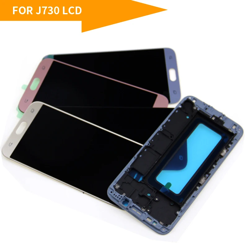 

LCD Replacement For Samsung Galaxy J7 Pro 2017 J730 J730F LCDs Screen Display Touch Digitizer Assembly Can Adjust Brightness
