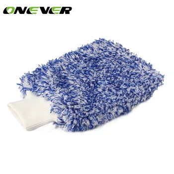 

Microfiber Wash Mitt High Density Scratch Free Car Cleaning Glove for Home Kitchen Bathroom Office