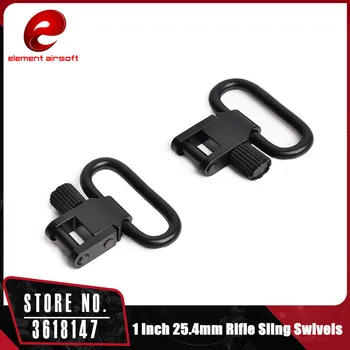 

Element 1" 1 Inch 25.4mm Rifle Sling Swivels Airsoft with Quick Removable Bases Mounted Hunting Accessories CY220