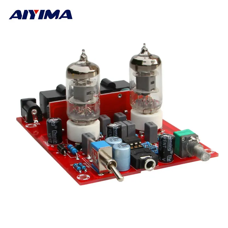Aiyima трубки усилители аудио доска Amplificador DIY наборы лихорадка желчи предварительно