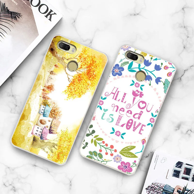 LEN1553_4_Painted Phone Case for Lenovo K5 Play 5.7 inch Soft Silicone Case