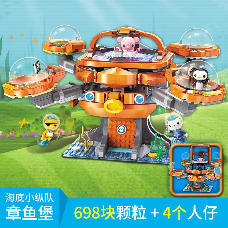 Octonauts Octo Pod все Gup R модель корабль лодка игрушки Игровой Набор DIY обучение