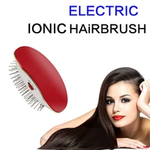 Портативная электрическая ионная расческа для волос, мини расческа для волос, массажная головка, инструмент HY99 DC04