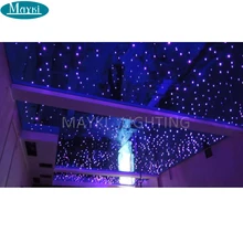 Maykit 45 Вт RGB Небесный светильник волоконно-оптический светодиодный светильник двигатель+ 28key Rf пульт дистанционного управления для всех видов оптического волокна