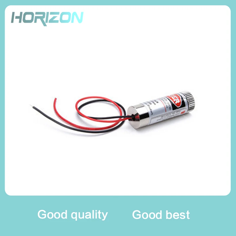 

5mW 650nm Red Cross Line Laser Module Focus Adjustable Laser Head 5V Industrial Grade