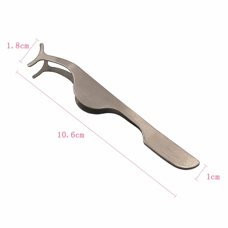 1 шт. Пинцет для ресниц, инструменты для красоты и макияжа, многофункциональные вспомогательные щипцы для завивки ресниц из нержавеющей стали, аксессуары для макияжа, инструменты