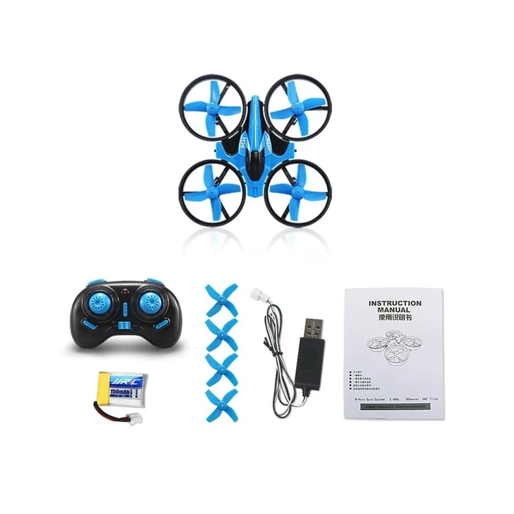 

JJR/C H36 2.4GHz RC Helicopters 4 Channels 6-Axis Gyroscope 3D Flip RTF Aerocraft Portable Mini Drone RC Quadcopter Outdoor Toys