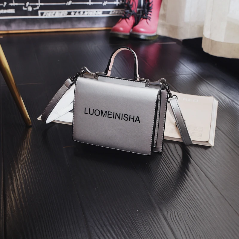 Women Leather Handbag Stitching Female Crossbody Shoulder Bags Ladies Travel Messenger Bag Fashion Bolsa Feminina Tote SS7210 (17)