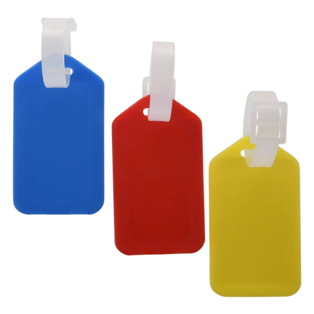 Boutique Address Information Hard Plastic Bags Backpack Luggage Tag 3