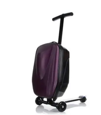 Skateboard Rolling Luggage 20 Inch 