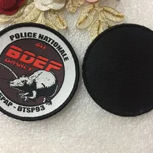 Индивидуальные тканые нашивки круглой формы на заказ с логотипом тканые нашивки на крючке и петле стильные Бейджи для одежды Швейные аксессуары