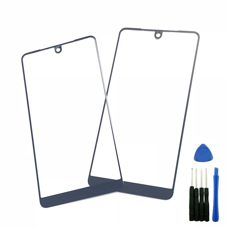 

Touch Screen Outer LCD Front Screen Glass Lens Cover For essential phone ph-1