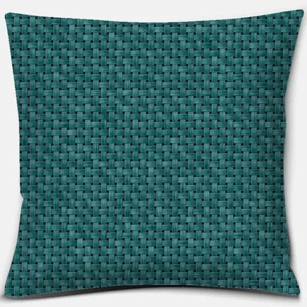 Decorative Pillows Blue Pillow Cover For Living Room Geometric Cushion Cover 45x45cm Bedroom Decor Sofa Funda Cojin Home Decor - Цвет: As Picture