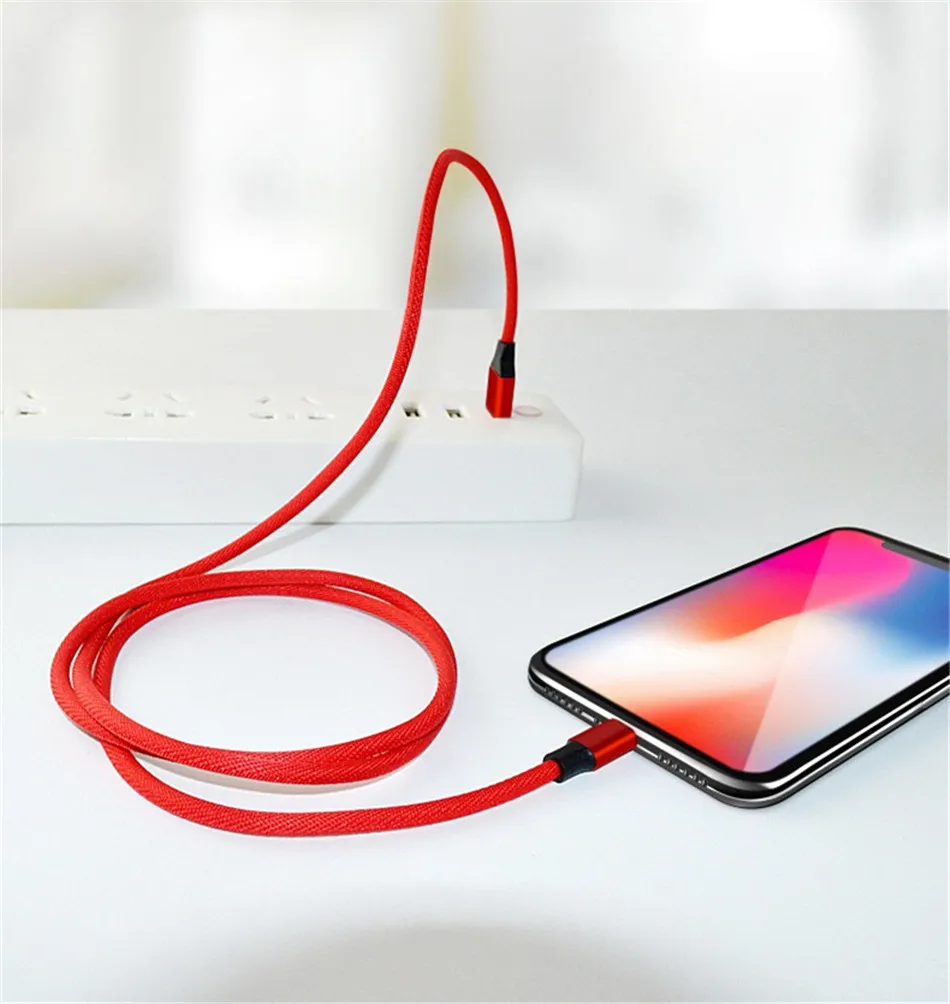 NOHON 5V2.2A Micro USB Cable For Samsung Galaxy S7 S6 For Xiaomi Redmi 4X 4A Mobile Phone Cables Micro USB Data Sync Charge 1M (8)