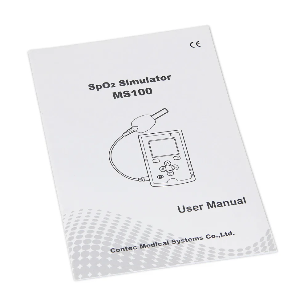 CONTEC MS100 SpO2 симулятор, Пульсоксиметр точность моделирование насыщения кислородом
