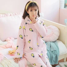 2018 thicken breastfeeding pajama breast feeding nightwear maternity nursing pajamas pregnant women sleepwear font b pregnancy