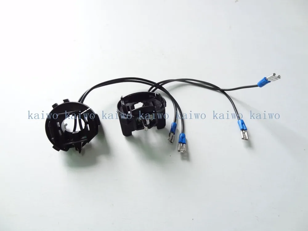 

GTi HID adapter H7 HID Bulbs Holders Adapters For 2013-up Volkswagen MK7 Golf GTi Halogen Headlights Installing HID Conversion