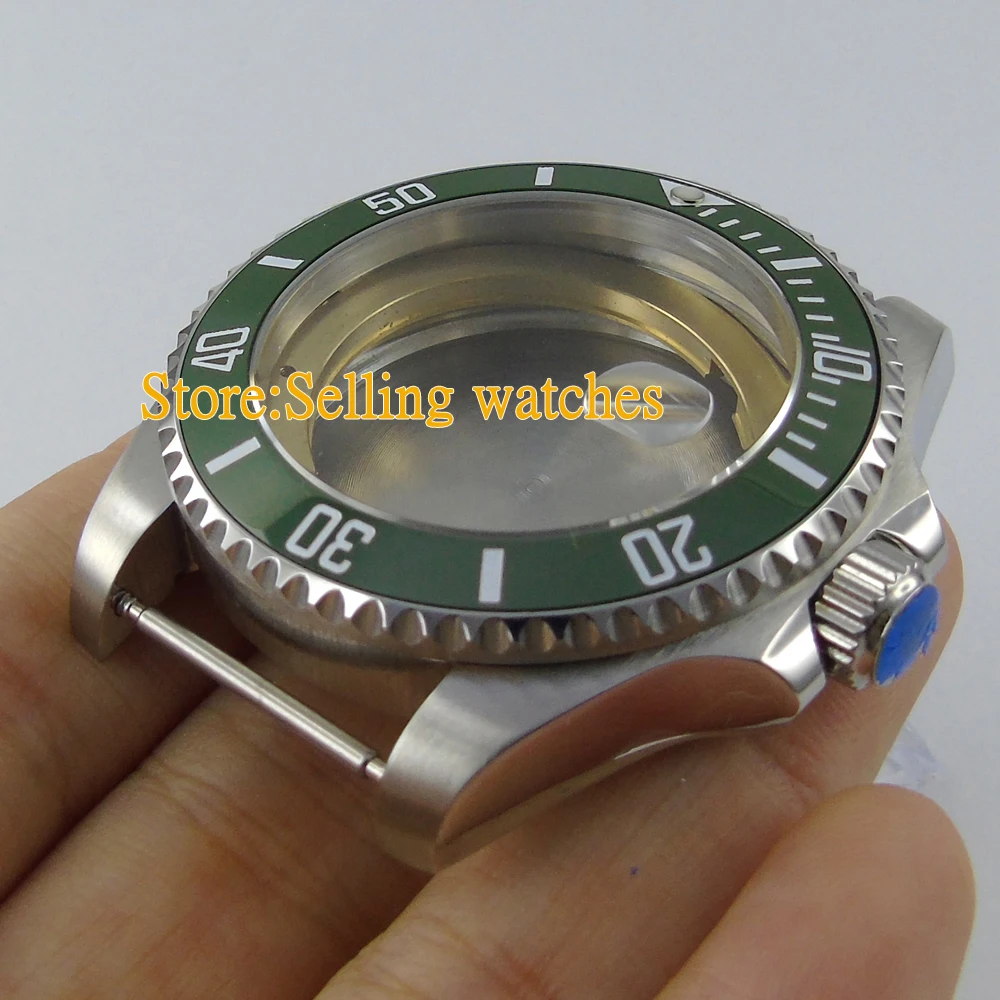

43mm Stainless Steel sapphire glass Watch Case for ETA 2836 2824 Movement C10