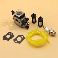דלק פריימר bulb אטם פריימר קרבורטור Bulb 5mmx2.5mm קיט מסנן דלק צינור STIHL FS74 FS75 FS76 FS80 FS80R FS85 FS38 FS55 FC55 FS45 FS46 (4)