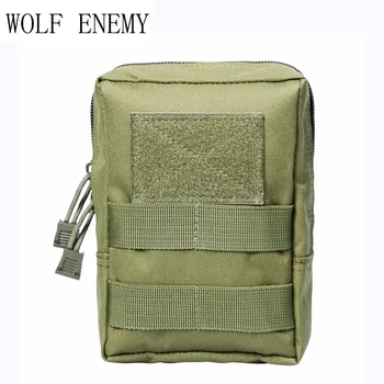 

Military Tactical 600D Outdoor Waist Bag Multifunctional EDC Molle Pouch Tool Zipper Waist Pack Accessory Durable Hunting Bag