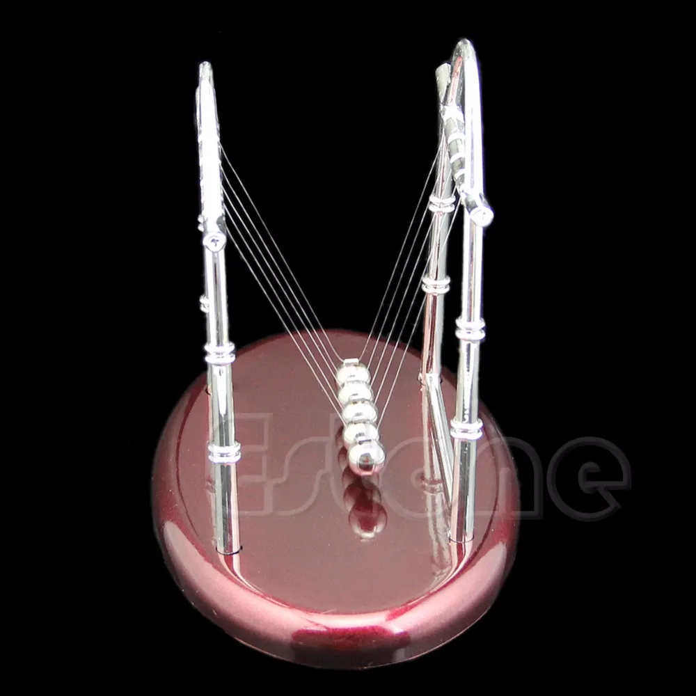 Newtons Колыбель стальной баланс мяч Физика Наука Маятник дизайн распродажа раннее развлечение развития Обучающие инструменты