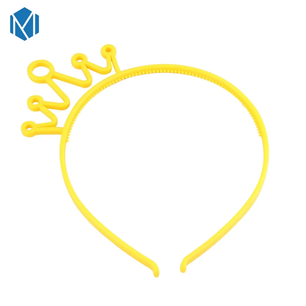 M MISM 1 шт., ободки с кошачьими ушками для девочек, корона, тиара, принцесса, с пластиковым животным, лента для волос, Бабочка, бант, аксессуары, головные уборы для девочек