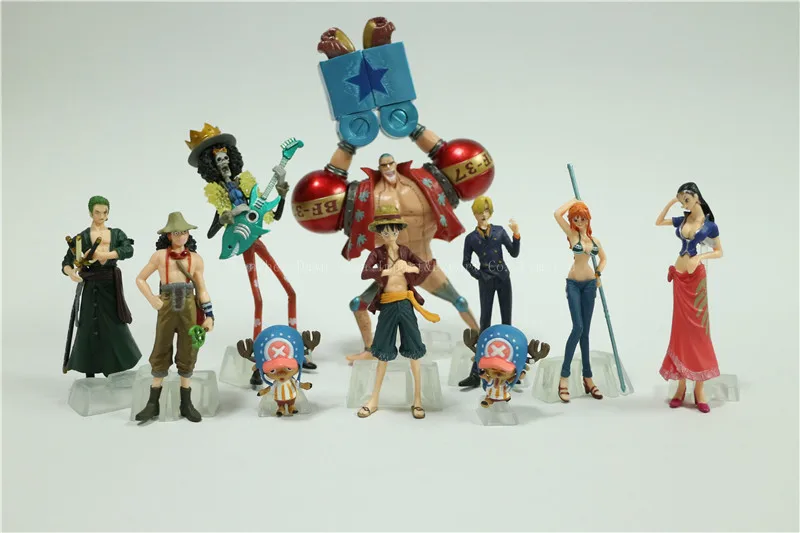Collection Super Modeling Soul One Piece The New World Fishman Island Figure Set X 10 Kids Christmas Birthday Gift Christmas Gift Box Decorations Christmas Setchristmas Gifts Adults Aliexpress