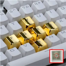 Gamer gaming keycaps 104 standard key Mechanical Keyboard light transmission keycap english version game PC usb keyboard key cap