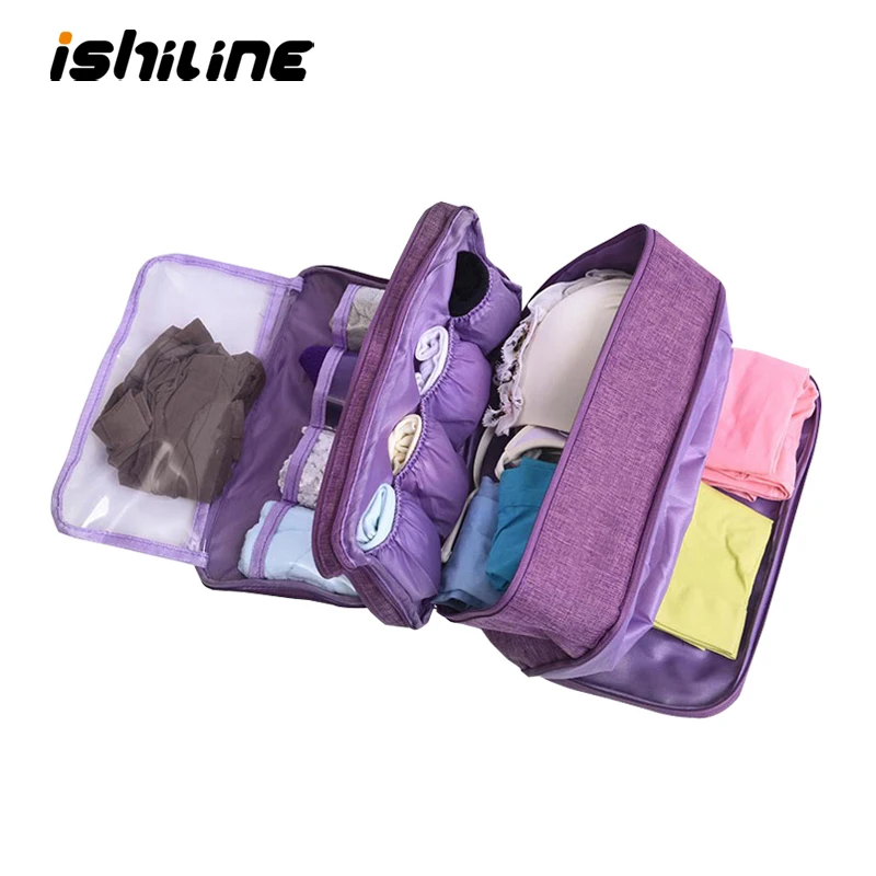  Portable Bra Underwear Storage Bag Waterproof Travel Socks Cosmetics Drawer Organizer Wardrobe Clos