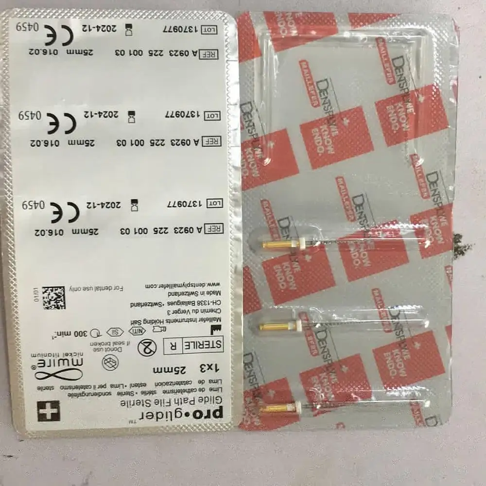 

25MM Flex Glide Rotary Files Dental Endodontics Root Canal Treatment Glide Path Pro.glider files