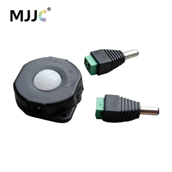 

12V Motion Sensor Light Switch 5V 12V 24V 5A Movement Sensor Motion Automatic Infrared Timer Detector PIR Switch Photoswitch