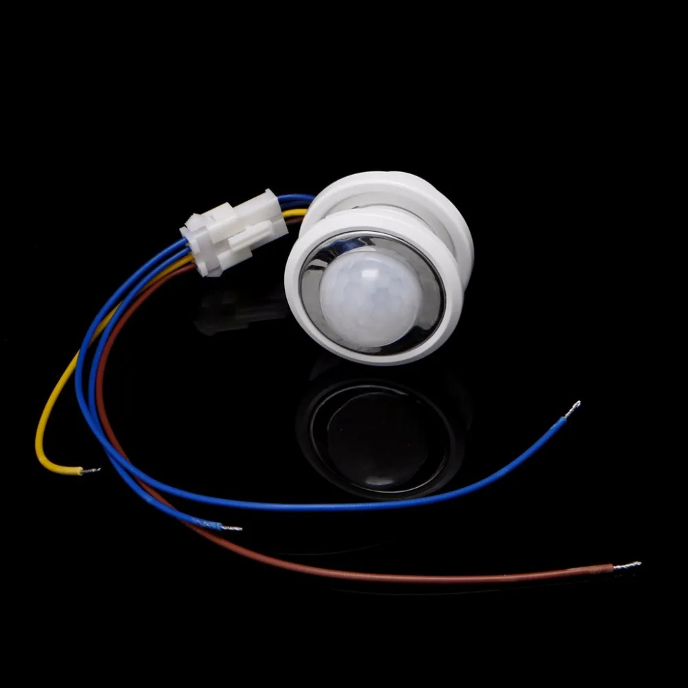 

OOTDTY 40mm LED PIR Detector Infrared Motion Sensor Switch with Time Delay Adjustable