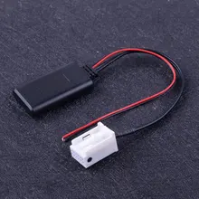 Подходит для Citroen C2 C3 C4 RD4 peugeot 207 307 12 Pin Bluetooth аудио адаптер Соединительный модуль беспроводной Радио Стерео AUX-IN кабель